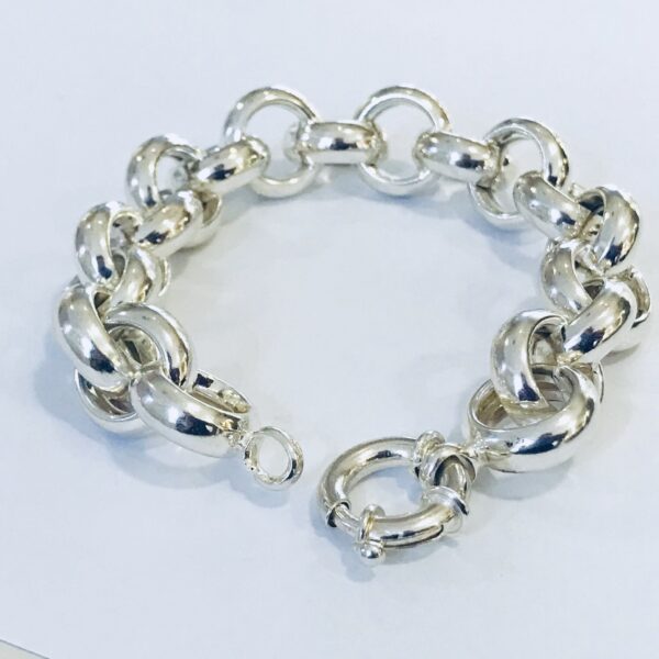 Pulsera Rolo Plata 925