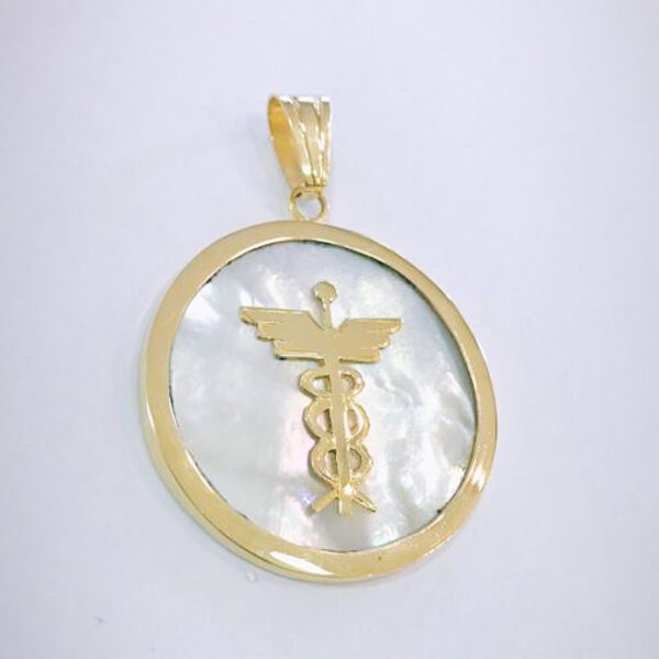 Medalla oro 18k Profesión Médico