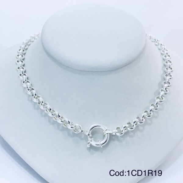Cadena Rolo Plata 925