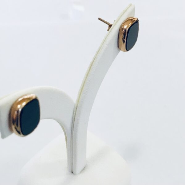 Caravanas Rosegold Plata 925