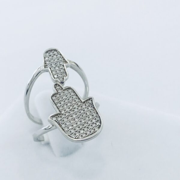 Anillo Plata 925 Mano de Fátima