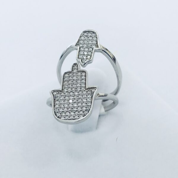Anillo Plata 925 Mano de Fátima