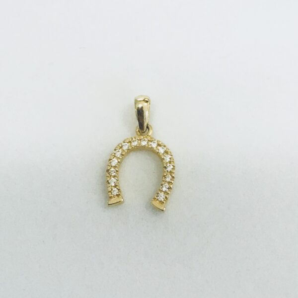 Medalla oro 18k Herradura