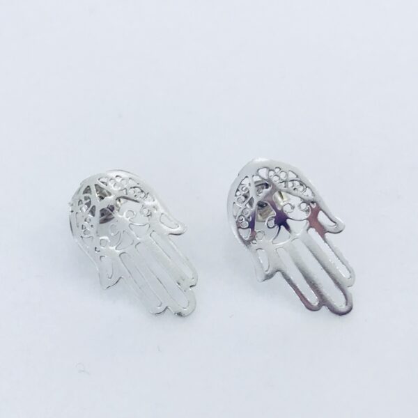 Caravanas Plata 925 Mano Fátima