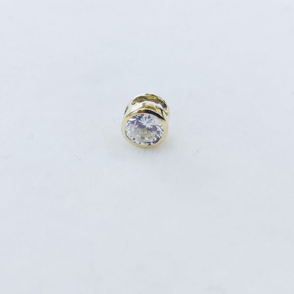 Medalla oro 18k punto luz