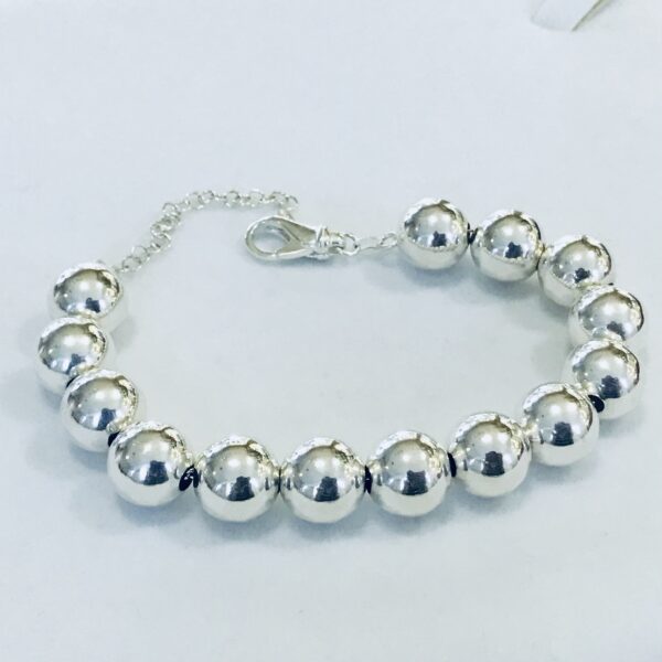 Pulsera Bolita Plata 925