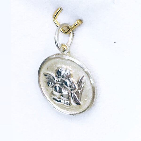 Medalla Religiosa Plata 925 Angelito