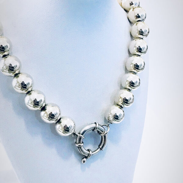 Cadena Bolita Plata 925