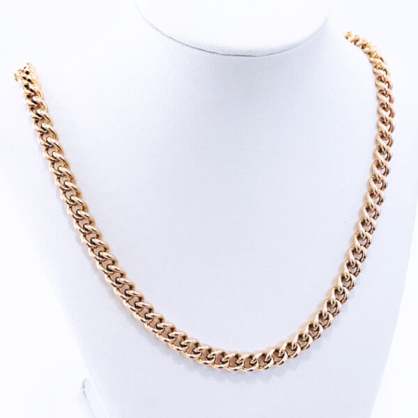 Cadena Rosegold Plata 925