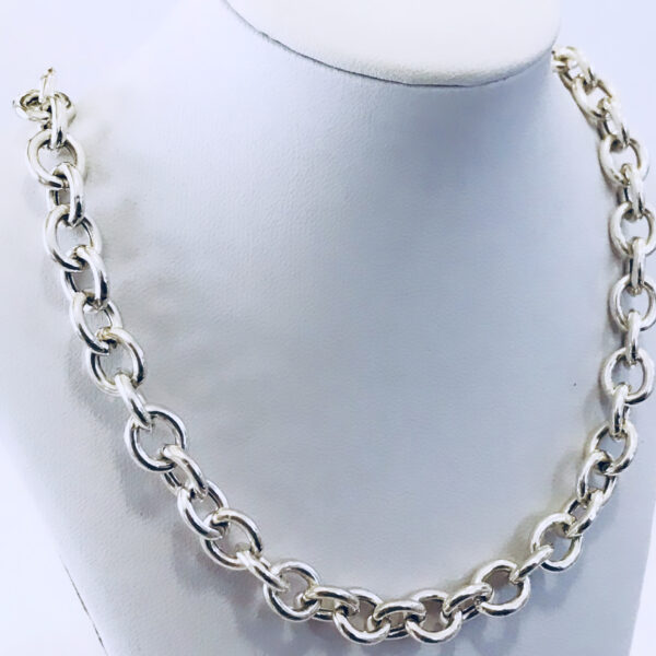 Cadena Rolo Plata 925