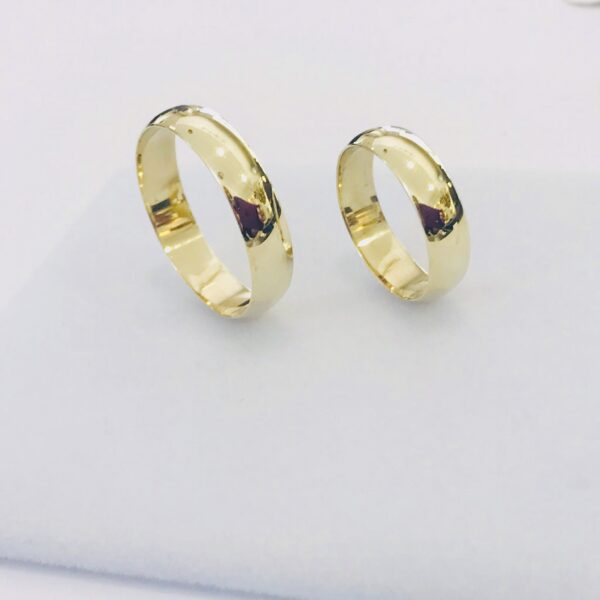 Par alianzas bombe  Oro 18kts