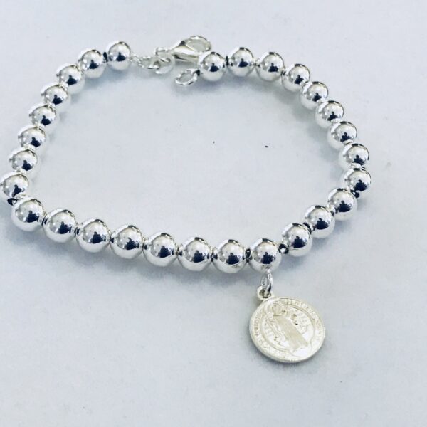 Pulsera Bolita Plata 925