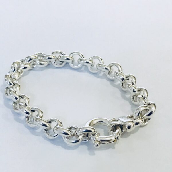 Pulsera Rolo Plata 925