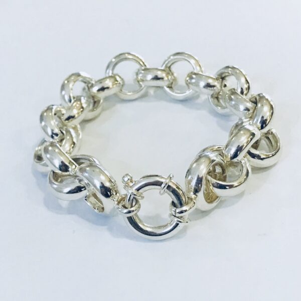 Pulsera Rolo Plata 925