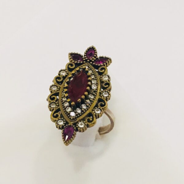 Anillo Plata y Oro  Turco