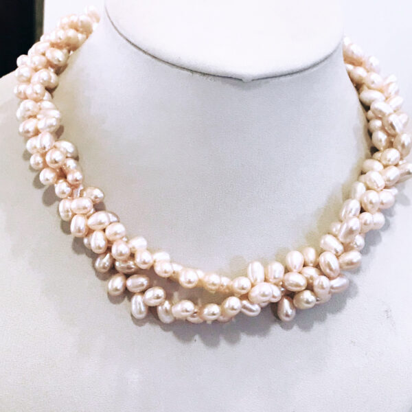 Cadena Perla Goldplated Plata 925