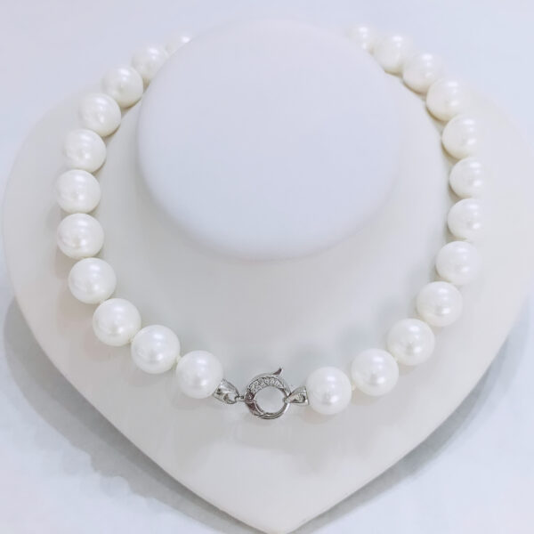 Cadena Perla Swarovski Plata 925