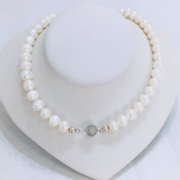 Cadena Perla Plata 925