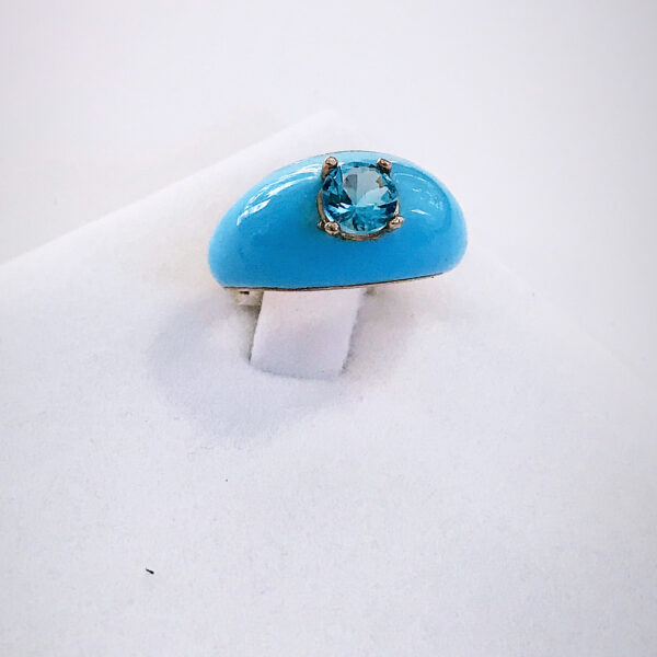 Anillo Rosegold Plata 925