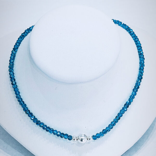 Cadena Cristal Swarovski Plata  925