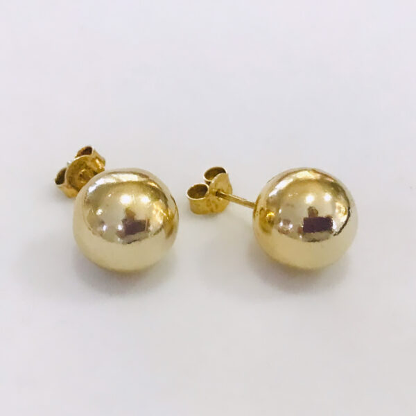 Caravanas Goldplated Plata 925