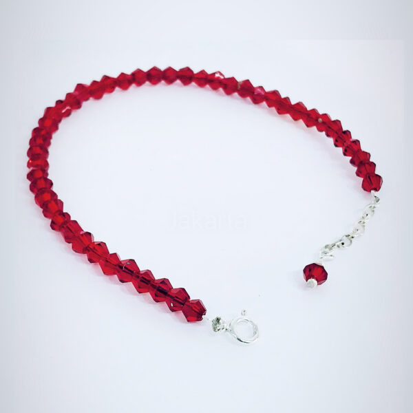 Pulsera Cristal Checo Plata 925