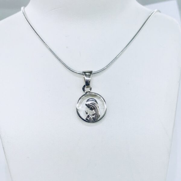 Conjunto Plata 925 Virgen Niña