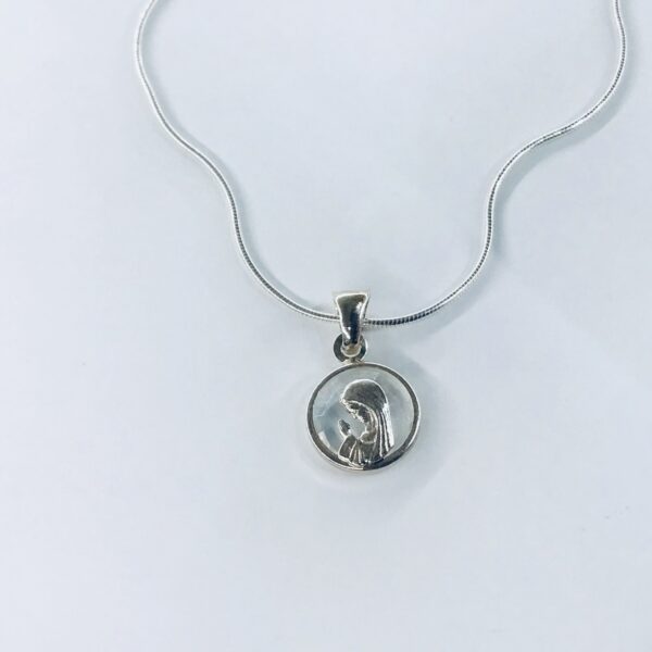 Conjunto Plata 925 Virgen Niña