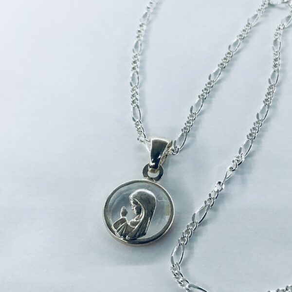 Conjunto Plata 925 Virgen Niña