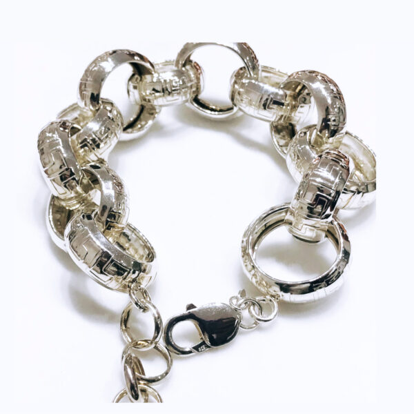 Pulsera Rolo Plata 925