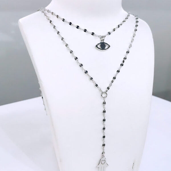 Cadena Eslabon y Bolita Plata 925