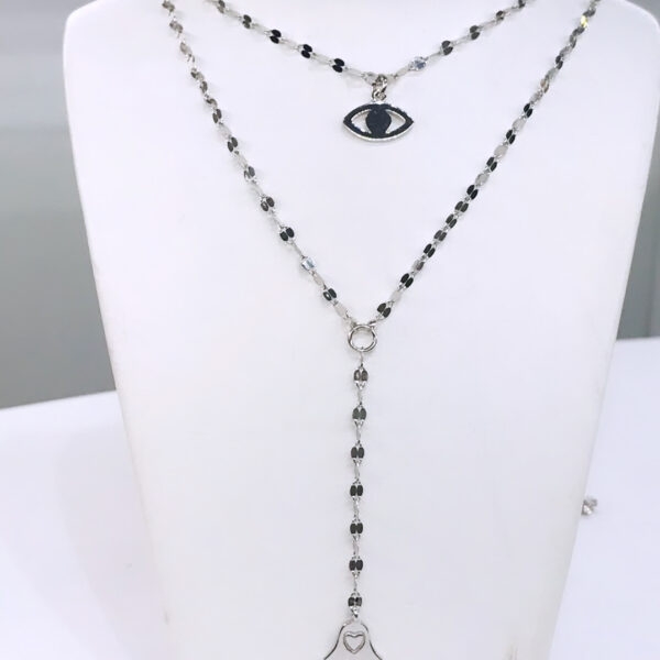 Cadena Eslabon y Bolita Plata 925