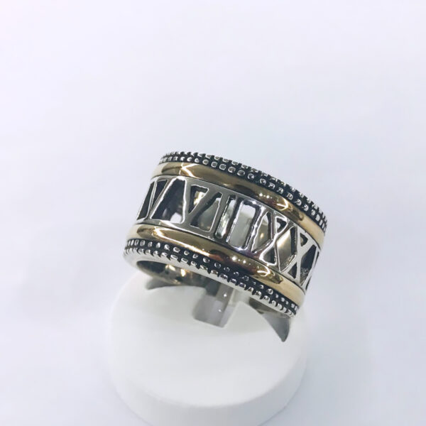 Anillo Plata y Oro