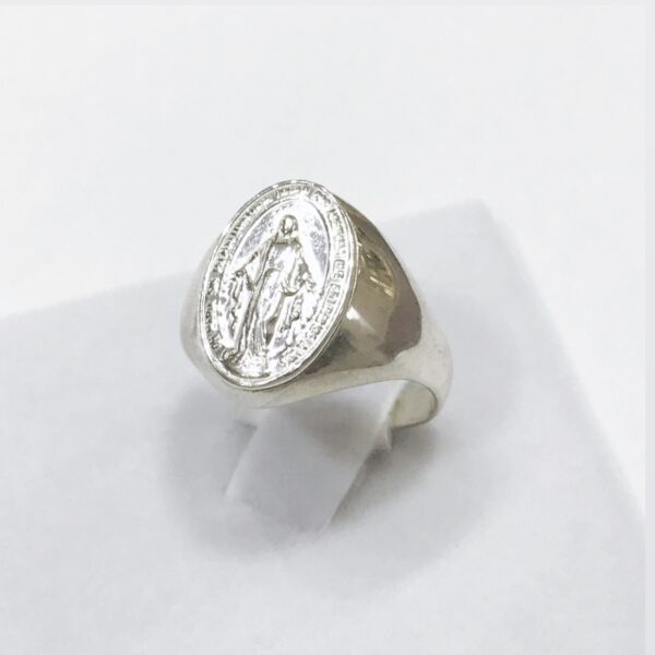 Anillo Plata 925 Milagrosa