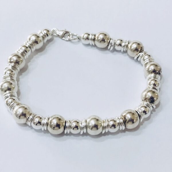 Pulsera Bolita Plata 925