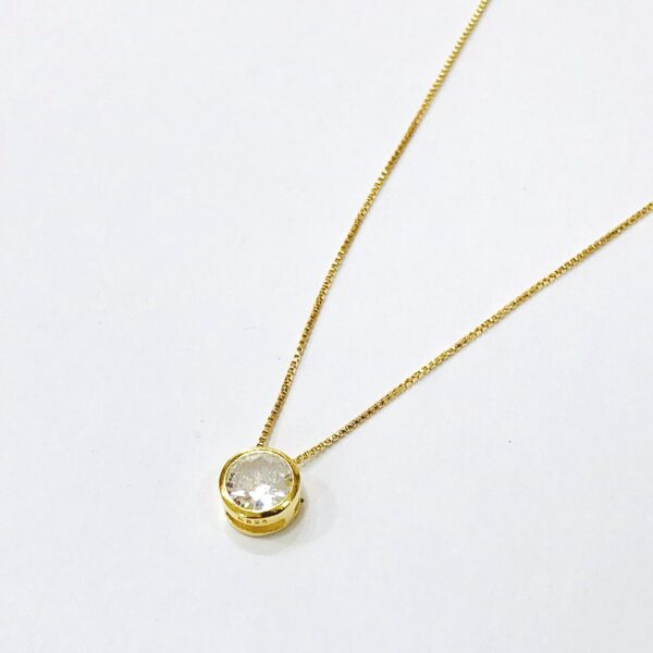 Conjunto Goldplated Plata 925 Punto de Luz