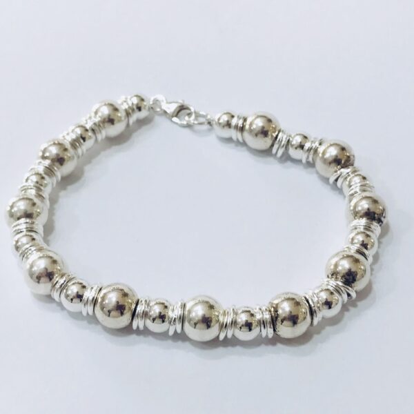 Pulsera Bolita Plata 925