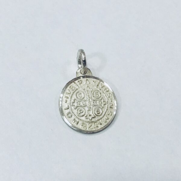 Medalla Religiosa Plata 925 San Benito