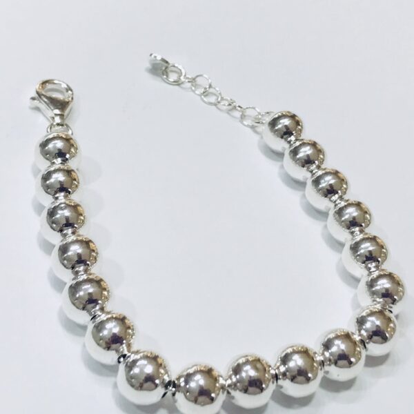 Pulsera Bolita Plata 925