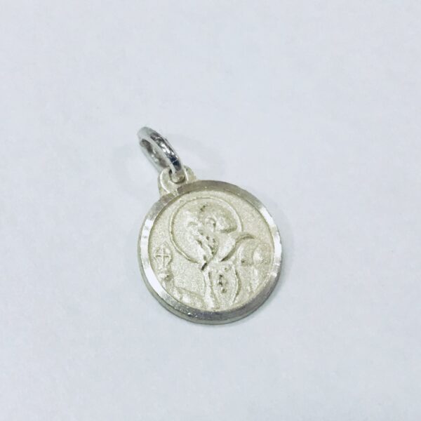 Medalla Religiosa Plata 925 San Benito