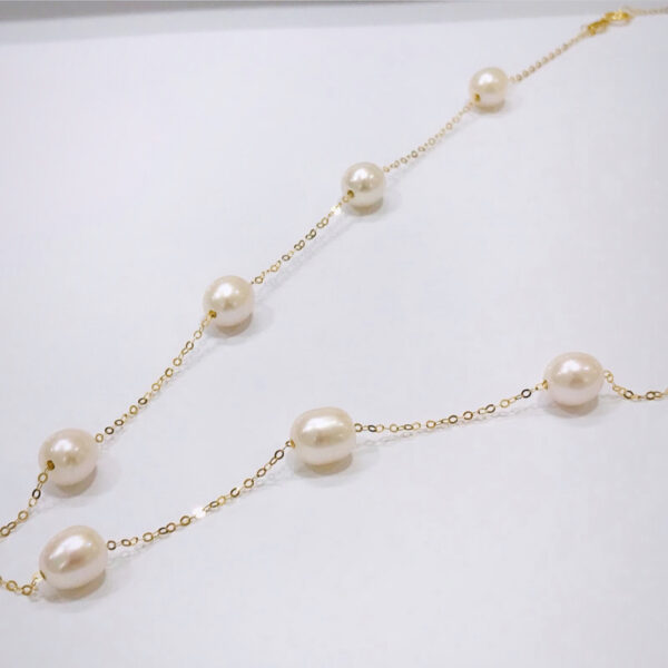 Cadena Oro 18kt Perla de Cultivo