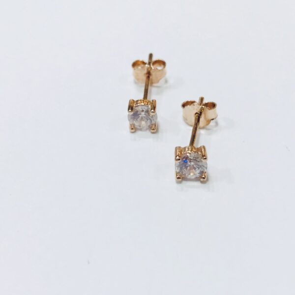 Caravana Rosegold Plata 925