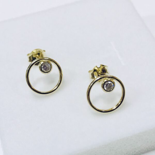 Caravana Goldplated Plata 925