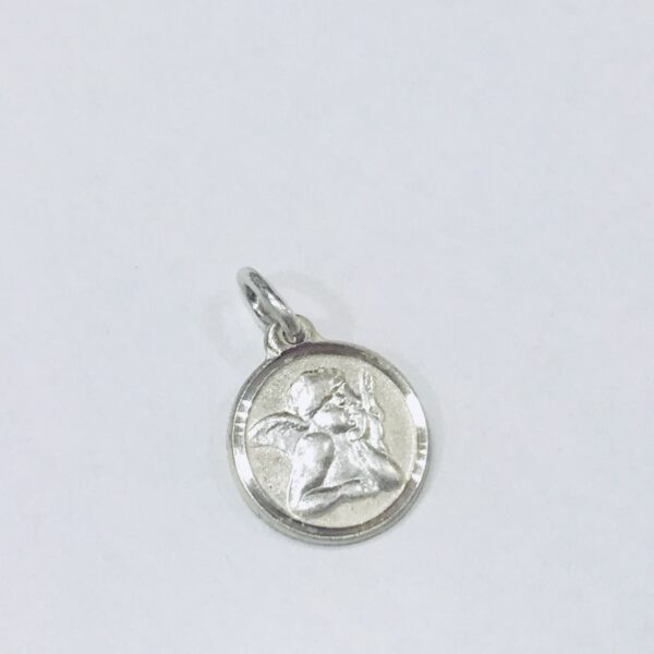 Medalla Religiosa Plata 925 Angel