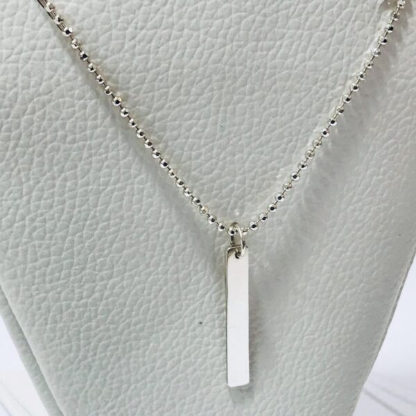 Dije Barrita Plata 925