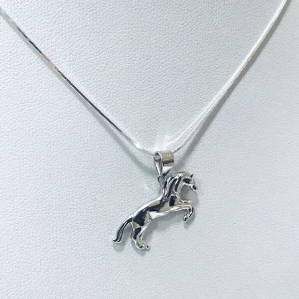 Dije Plata 925 silueta Caballo