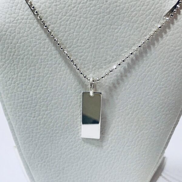 Dije Barrita Plata 925