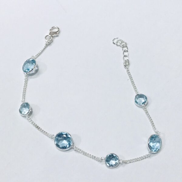 Pulsera Piedra Natural Plata 925