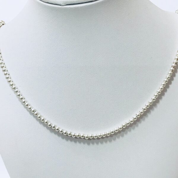 Cadena Bolita Plata 925