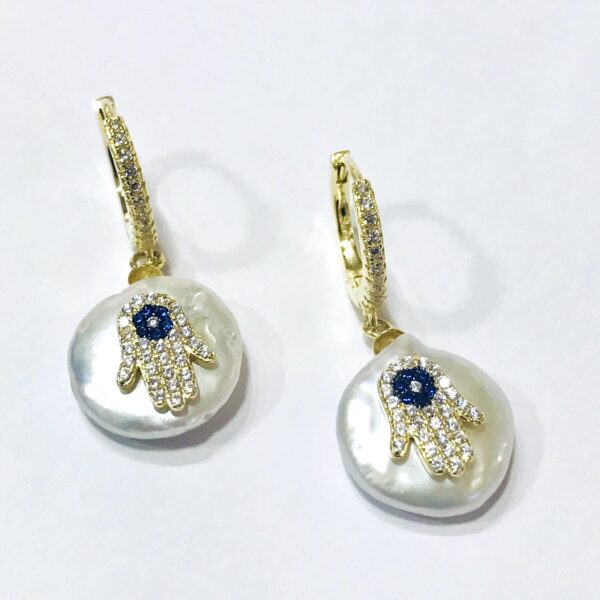 Aro Goldplated Plata 925 Mano Fátima